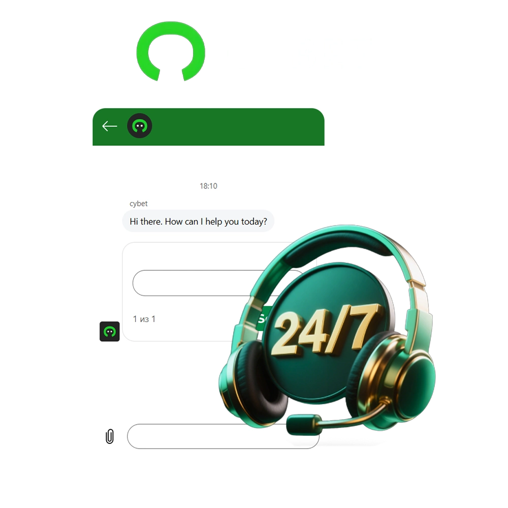 Cybet offers 24/7 support, with multiple contact options to assist you with any questions or betting inquiries.