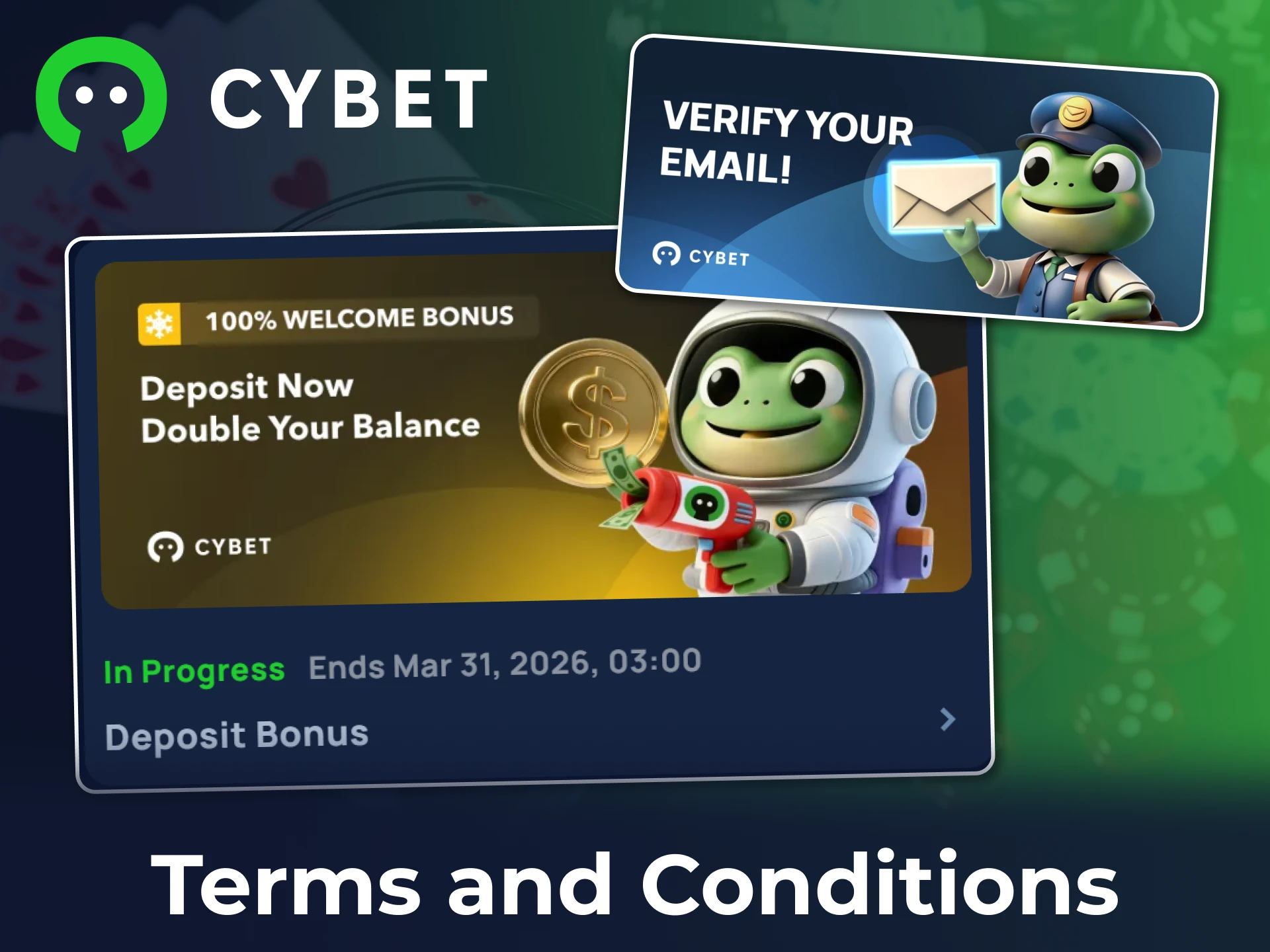 Review the official Cybet bonus terms and conditions for transparency.