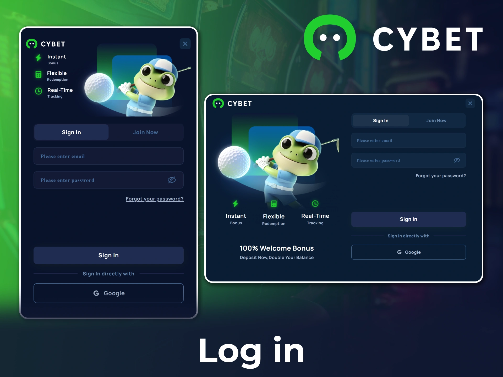 Follow the simple steps on how to log in to your Cybet account securely.
