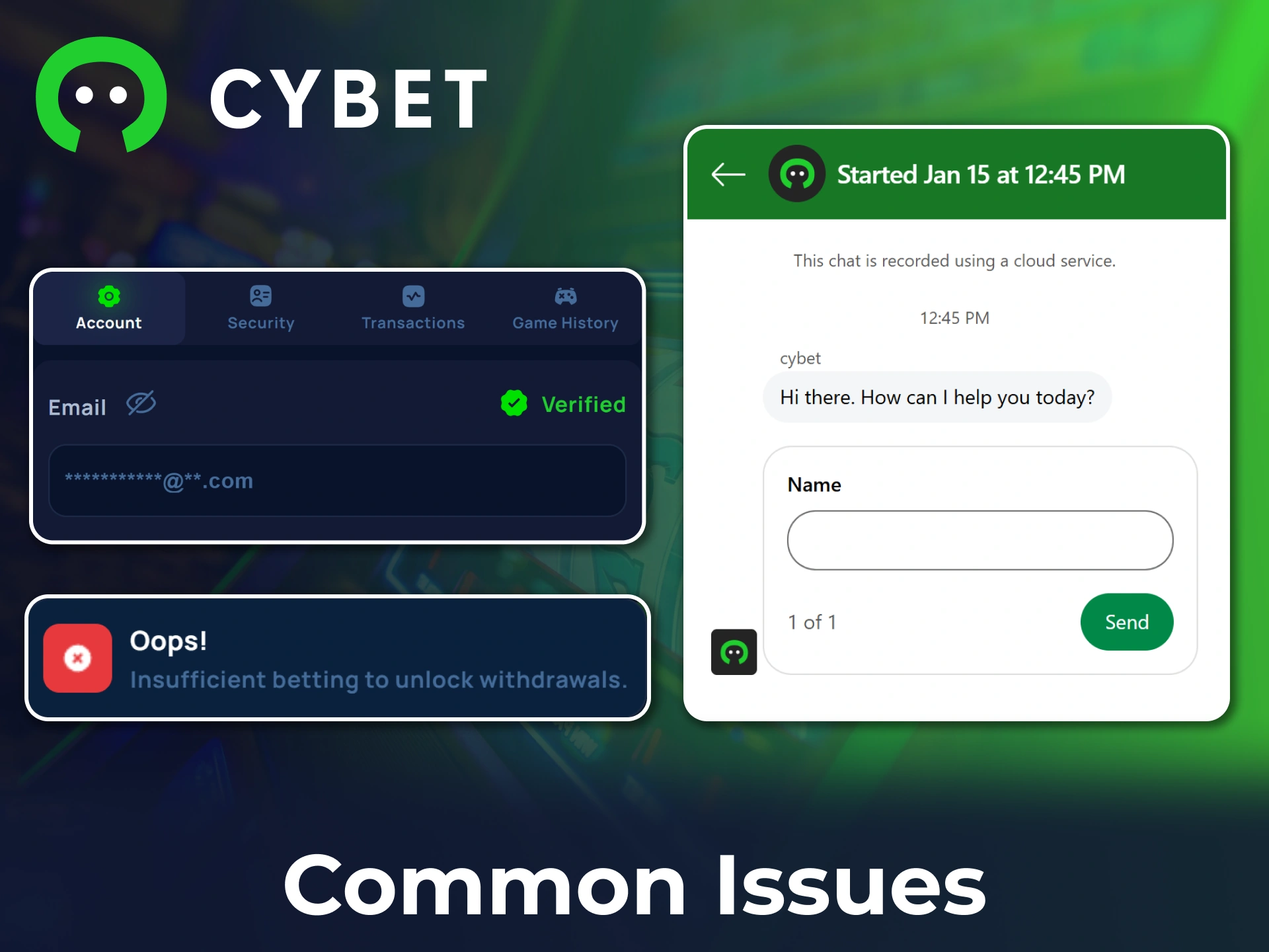 Troubleshoot common withdrawal issues at Cybet to ensure a smooth payout process.