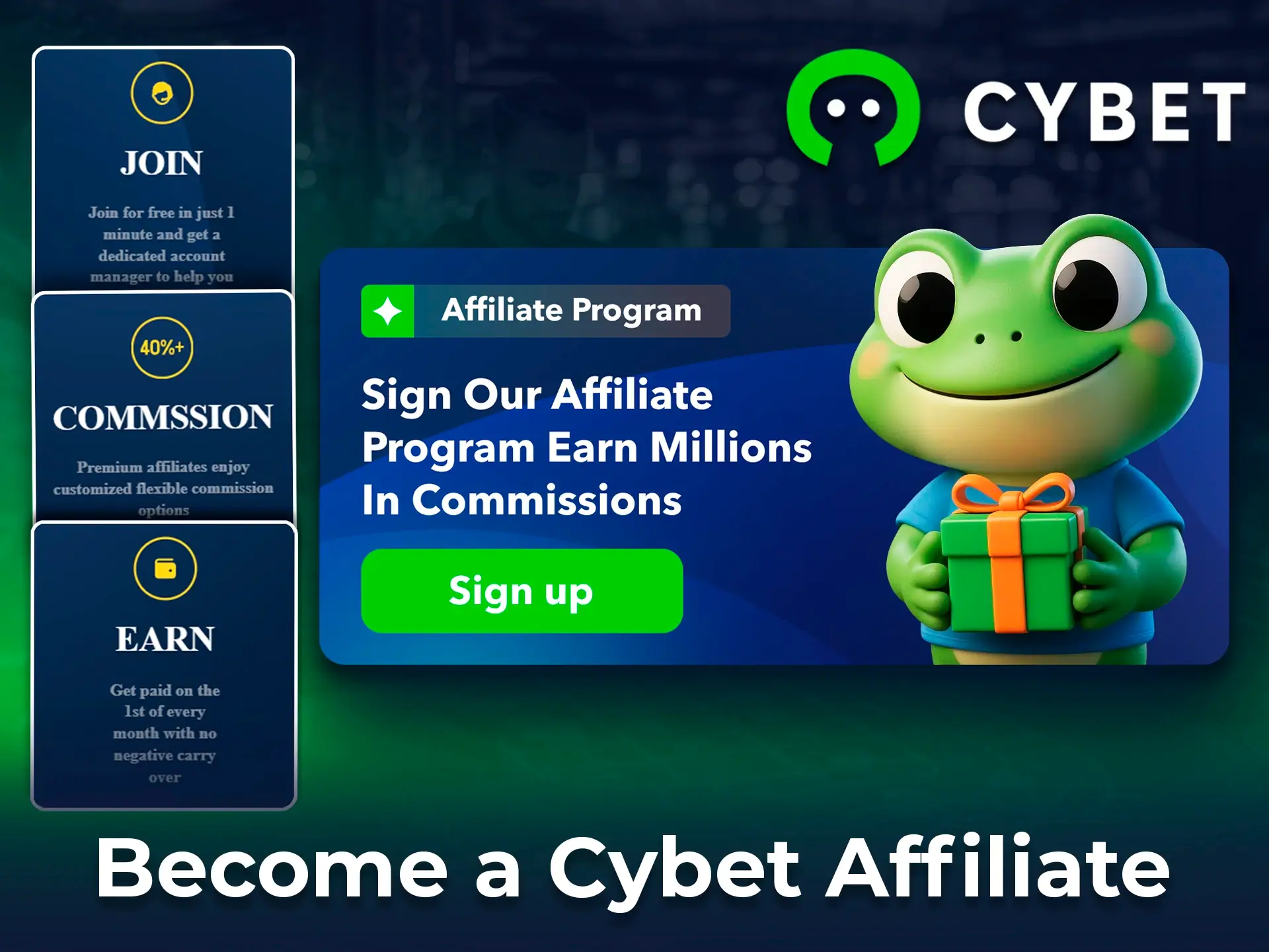 Cybet Affiliate program.
