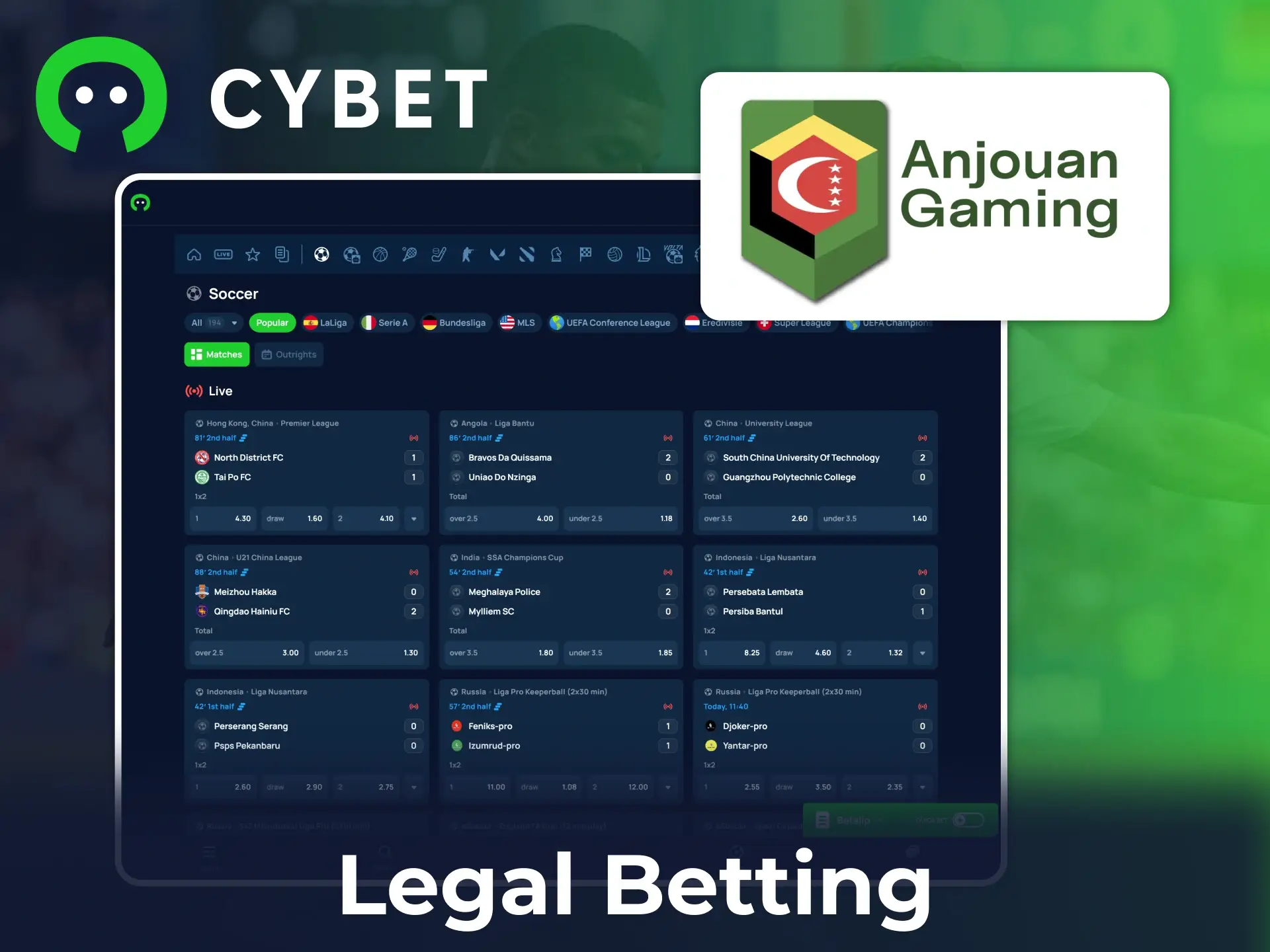 legal Cybet platform.